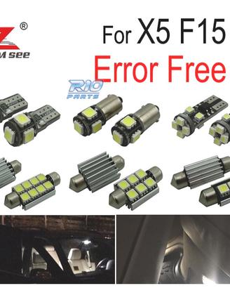 KIT 20 LAMPADE LED INTERNE BMW X5 F15 M SPORT SDRI