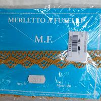 Pizzo merletto 20 metri cotone 100% 