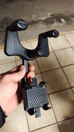 Supporto cellulare specchietto retrovisore 