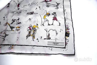 Foulard Prada serie "Sport Print"
