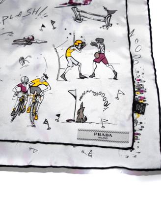 Foulard Prada serie "Sport Print"