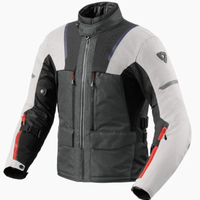 Giacca moto Rev'it Offtrack 2 H2O Argento M-48