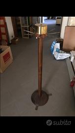 Espositore in legno ed acciaio