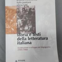 Storia e testi della letteratura italiana