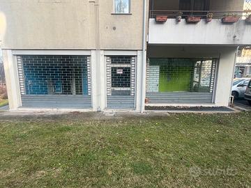 Negozio + magazino sottostante