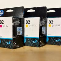 Cartuccie plotter HP codice 82 originali