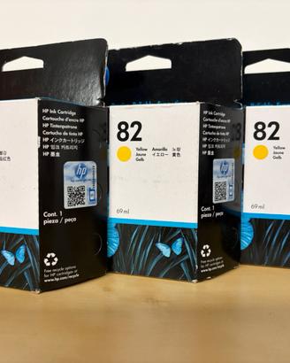 Cartuccie plotter HP codice 82 originali