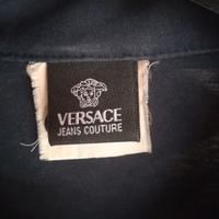 Camicia Versace uomo blu vintage