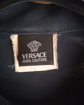 Camicia Versace uomo blu vintage