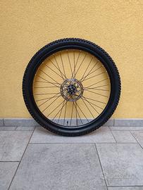 Ruota anteriore completa MTB