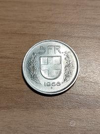 5 Franchi Svizzeri 1968
