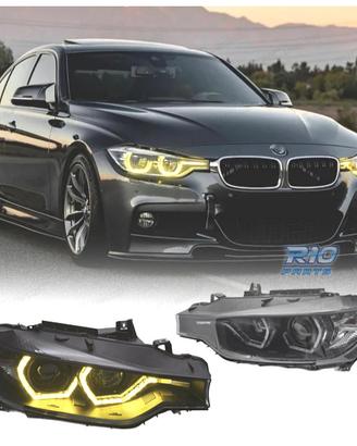 FARI BMW F30 F31 11-15 ANGEL EYES LUCE DIURNA LED 