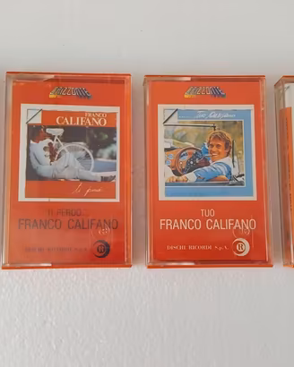 (Spedizione inclusa)MUSICASSETTE - FRANCO CALIFANO