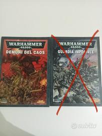 warhammer 40k codex guardia imperiale e caos 2008/