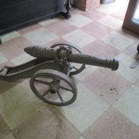 Riproduzione per arredo cannoncino settecentesco
