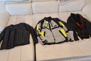 giubbino moto come nuovo