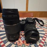 Canon EOS 100 D +2 Obiettivi 