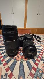 Canon EOS 100 D +2 Obiettivi 