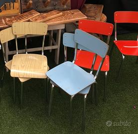 SEDIE e BANCHI DA ASILO
