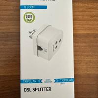 HAMA ADSL Spina Tripolare/Presa 3 pin  sabbia