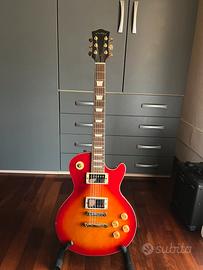 Chitarra elettrica con amplificatore