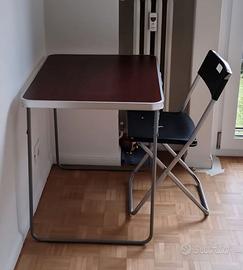 Tavolino pieghevole da picnic