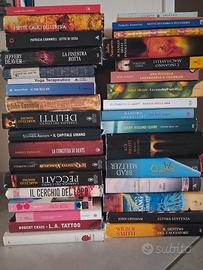 Lotto di 30 Libri Narrative, Thriller, Best seller