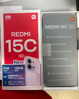 Xiaomi redmi  15c nuovo