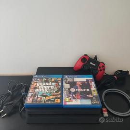 Playstation 4 SLIM + Fifa e GTA