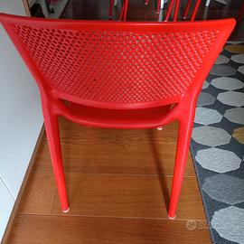 Fiorellina sedia sedile e schienale forati Infinit