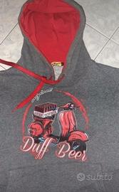 Felpa ragazzo/a con cappuccio duff beer