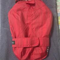 Cappottino impermeabile rosso, TG 43