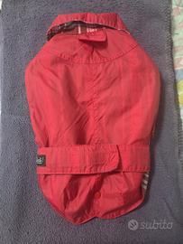 Cappottino impermeabile rosso, TG 43