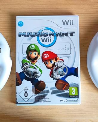 Mario kart WII + due volanti