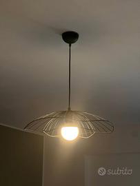 Lampadario a sospensione nero moderno - COME NUOVO