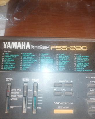 tastiera professionale PSS280 yamaha