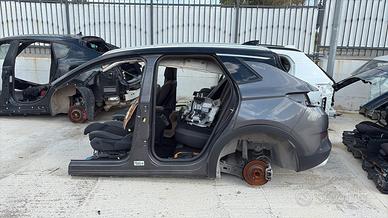 Scocca lamiera ponte opel grandland 2019/2024