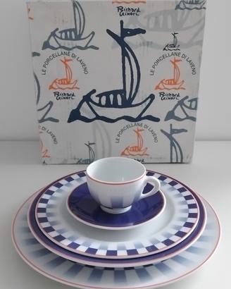 Posto tavola Borromeo Scacco Blu Richard Ginori