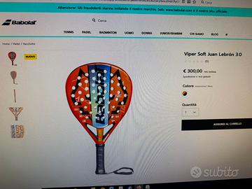 Racchetta Padel