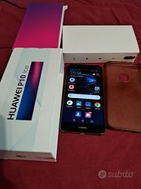 Huawei P10 Lite Nero RAM 4GB Memoria 32GB+2 custod