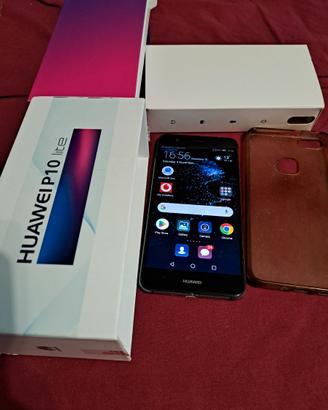 Huawei P10 Lite Nero RAM 4GB Memoria 32GB+2 custod