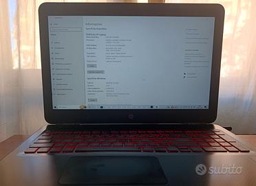HP OMEN 15 i7 – 16GB RAM – GTX 965M – SSD + HDD
