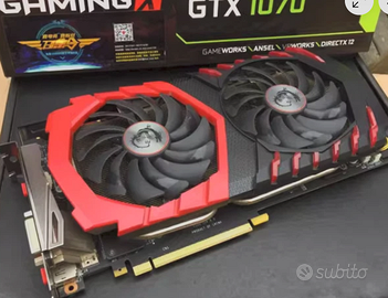 MSI NVIDIA Geforce GTX 1070 8 GB GDDR5 Gaming