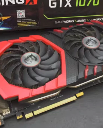 MSI NVIDIA Geforce GTX 1070 8 GB GDDR5 Gaming
