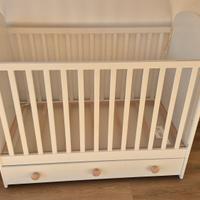 Lettino Bimbi con sponde Ikea Gonatt 60x120