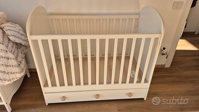 Lettino Bimbi con sponde Ikea Gonatt 60x120