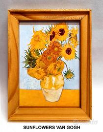 Quadro Miniatura Girasoli Van Gogh 1:12