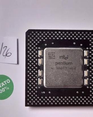 CPU Intel Pentium 200 MMX SL27J Socket 7 Testata