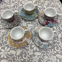Set 5 tazze Illy serie limitata 1998