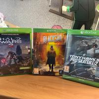 3 giochi Xbox 360, Halo, Blacksad e altri